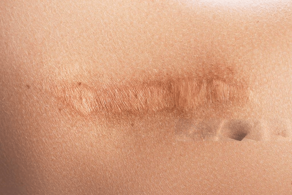 Behandeling tegen littekens bij Mommy's Skincare in Amsterdam